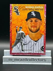 MICHAEL KOPECH 2023 Topps Chrome Platinum #165 Toile Cream/Fuchsia Lava /100 - Picture 1 of 3