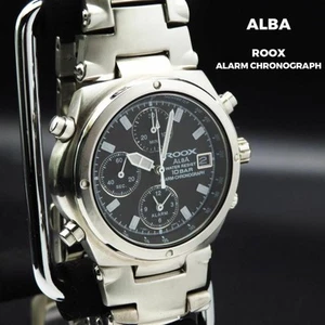 Reloj Cronógrafo ALBA ROOX, Fecha, Multifunción, Hombre, SEIKO, De Japón - Imagen 1 de 5