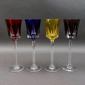 Cristal de Sevres 9 3/4" Wine Glass Set Of 4 - Picture 1 of 8