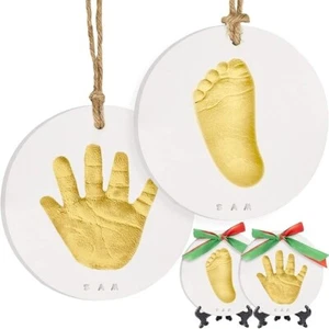 Baby Hand and Footprint Kit - Dog Paw Print Kit, Personalized Baby Footprint Kit - Picture 1 of 6