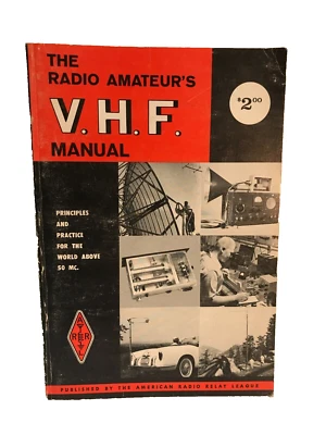The Radio Amateur's V.H.F. Manual ARRL 1965 1st Edition Vintage - Image 1 of 4