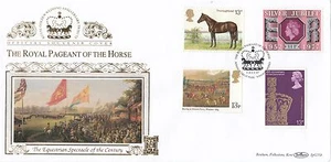 (99617) GB Benham 22 Ct Gold Cover Royal Pageant of Horse Windsor 1997 - Picture 1 of 1