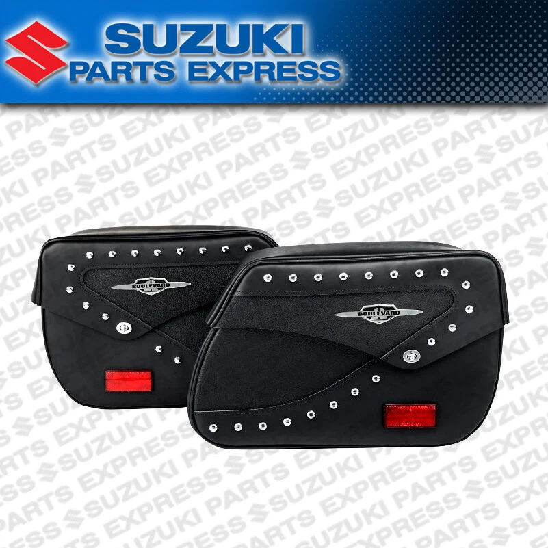 NUEVO 2009 - 2023 C50 C50T SUZUKI BOULEVARD CLÁSICO ALFORJAS DE TURISMO CON TACHUELAS Foto 1 de 1