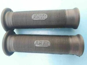 NEW AMAL 7/8 HANDLE BAR GRIPS SUIT BSA CLASSIC BIKE NORTON AJS TRIUMPH@vd - Picture 1 of 2