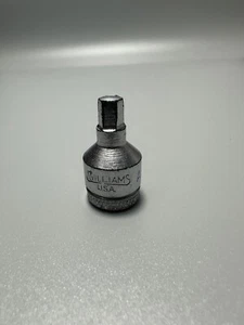 Williams AB-608 Hex Plug Socket 3/8" Drive 1/4" Size - Picture 1 of 8