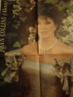 JOAN COLLINS,  DYNASTY Star , ALEXIS poster from Polish magazine 