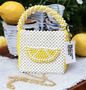 Bolso bandolera Bouffant and Broken Hearts Kendra Dandy con cuentas de limón - Imagen 1 de 4