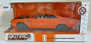 Jada Big Time Muscle - 1970 Plymouth Roadrunner 1:24 nuovo con scatola - Foto 1 di 5