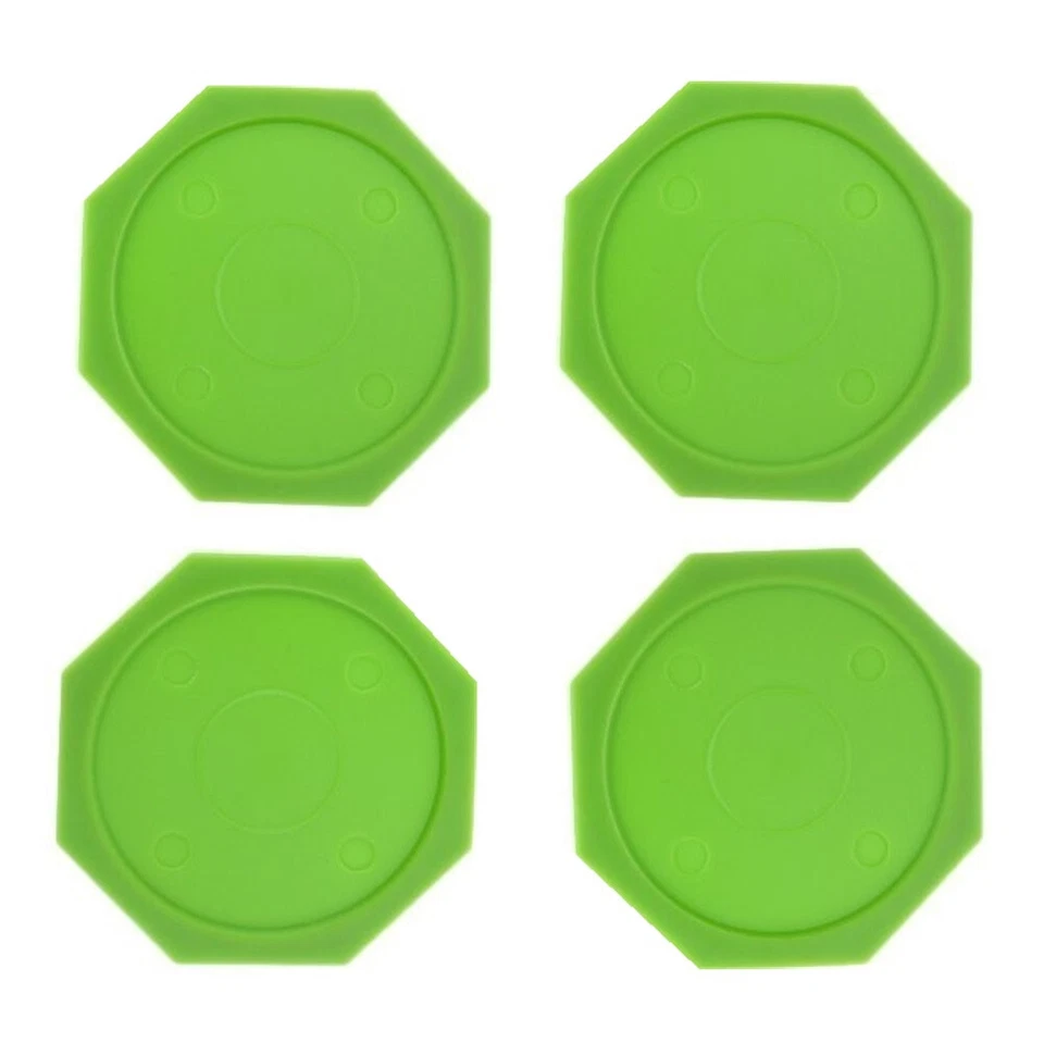4 Air - Green Octagon Table Hockey 2.5 Inch Pucks - Image 1 of 1