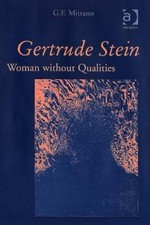 Gertrude Stein: Woman without Qualities, Mitrano 9780754652342 Free Shipping..