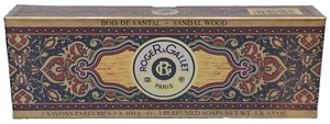 Roger & Gallet Sandal Wood 3 Perfumed Soaps SET - Bois de Santal (NEU & OVP) - Bild 1 von 2