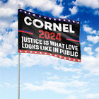 Cornel West  Flag, Presidential Election Flag, Cornel West For President Flag