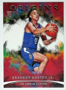 2021/22 Panini Origins tarjeta de novato radiocontrol #87 Brandon Boston Jr. Clippers - Imagen 1 de 3