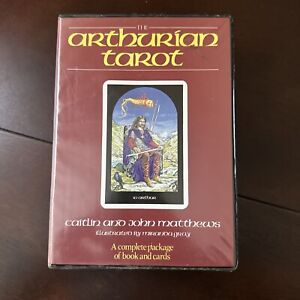 The Arthurian Tarot Box Set Caitlam And John Matthews 1990 Complete Set Book
