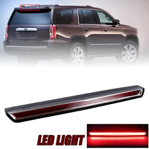 Tercera luz de freno de montaje alto luces de montaje alto transparentes para GMC Yukon 2015 16 17-2020 - Imagen 1 de 7