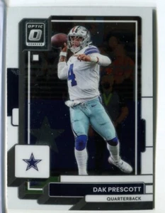 Dak Prescot 2022 Donruss Optic #51 Dallas Cowboys Base - Picture 1 of 2