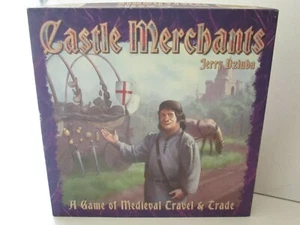 SELTENE BURG KAUFLEUTE VON Z-MAN SPIELE ALTER 10+ SPIEL MITTELALTER REISEN/HANDEL SEHR GUTER ZUSTAND - Bild 1 von 1