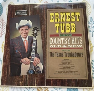 ERNEST TUBB COUNTRY HITS OLD AND NEW VINYL LP - Picture 1 of 5