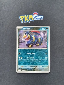 JCC Pokémon Seviper Paldea Evolved 137/193 Holograma Inverso Casi Nuevo - Imagen 1 de 3