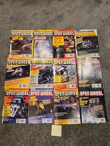 1990 OPEN WHEEL MAGAZINE COMPLETE YEAR 12 ISSUES JAN. - DEC RACING - Picture 1 of 6