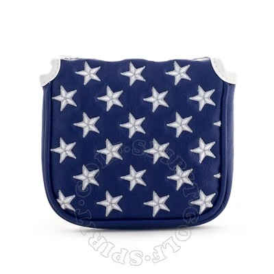 19TH HOLE CUSTOM SHOP Stars & Stripes Mallet Putter Head cover for Scotty Cameron Futura 5 6 7 X X5 X7