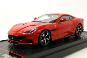 FERRARI PORTOFINO M Spider tetto chiuso Rosso Corsa LTD BBR MODELS 1:43 - Foto 1 di 7
