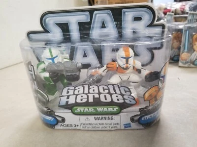 Star Wars Galactic Heroes Republic Commandos Fixer and Boss paquete de 2 Foto 1 de 4