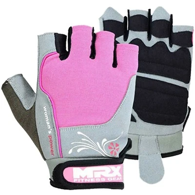 Guantes de levantamiento de pesas para mujer MRX Entrenamiento de gimnasio Guante de ciclismo Foto 1 de 4