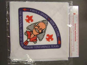 Boy Scout 1981 NOAC neckerchief 1987U - Picture 1 of 1