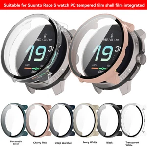 PC + Hartowana folia Zegarek Etui ochronne Ochrona ekranu do SUUNTO Race / Race S - Zdjęcie 1 z 21