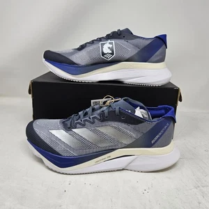 adidas Adizero Boston 12 'Boston Marathon 2025'/ Grey Blue / JP7913 / Men's 10.5 - Picture 1 of 7