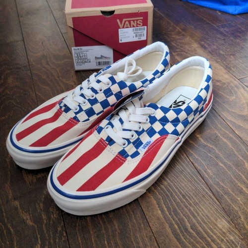 Dedstock Vans Anaheim epoca 95 Dx Anaheim strisce rosse blu check VN0A2RR1VYC Us9