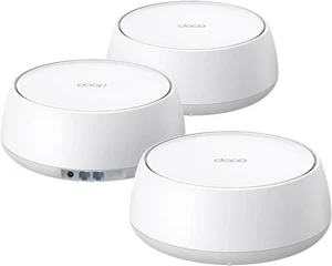 TP-Link Deco BE25 Dual-Band BE5000 WiFi 7 Mesh Wi-Fi System Nowy!!! - Zdjęcie 1 z 6
