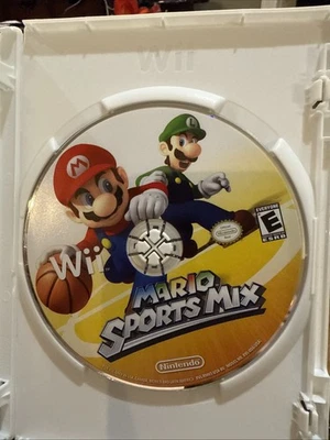 Mario Sports Mix (Nintendo Wii) DISC and Manual In Blank Case - Image 1 of 4