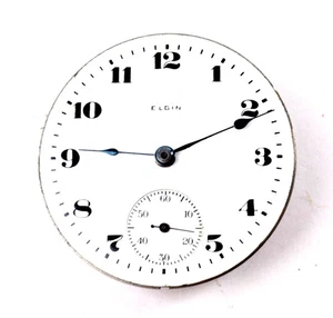 Elgin Pocket Watch Movement 18 Size 17Jewel-AA-150 - Picture 1 of 3