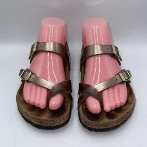 Birkenstock Womens Mayari Sandals - Gold Size 36 - Picture 1 of 10