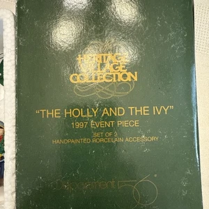 Departamento 56 Heritage Village “El acebo y la hiedra” 1997 pieza de evento especial #56100 - Imagen 1 de 2