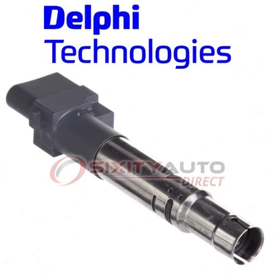 Delphi Ignition Coil for 2004-2009 Audi TT Quattro 3.2L V6 Wire Boot Spark rt - Image 1 of 4