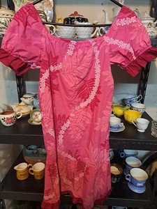 Kala kids Hawaiian dress pink small/medium - Picture 1 of 4