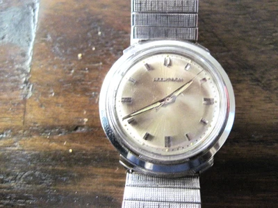 Caja de reloj Bulova Accutron M3 acero inoxidable 214 ~ para reparación Foto 1 de 4