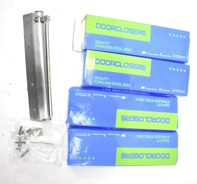 Lote de 4 Reemplazos de Bisagra Cerrador Puerta Perno Acero Inoxidable Instalación Foto 1 de 4