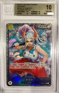 BGS 10 PRISTINE One Piece Yamato Flagship Top 8 Promo Japanese - Picture 1 of 2