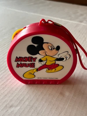 Rádio vintage Disney Mickey Mouse Am vermelho amarelo - Imagem 1 de 4