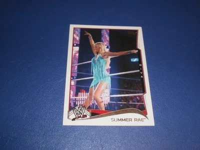 Topps WWE Wrestling Card Summer Rae Diva Card 48 Excellent To Near Mint 2014 - Image 1 of 2