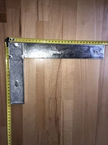 n° 70 OUTILS / old tool   outil ancien de métiers, équerre Métallique - Imagen 1 de 2