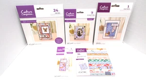 NEW LOT of Crafters Companion DOG PUPPY PET Stamp & Die Paper Pad Set - Picture 1 of 11