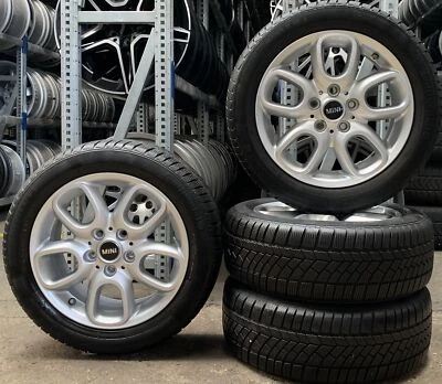 4 Orig MINI Winterräder Loop Spoke 494 195/55/16 87H M+S F55 F56 F56 F57 6855 - Bild 1 von 4