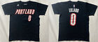 Damian Lillard #0 Portland Trail Blazers NBA cotton shirt jersey ADIDAS adult  M