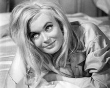 Shirley Eaton as Jill Masterson in the James Bond film Goldfinger - Old Photo
