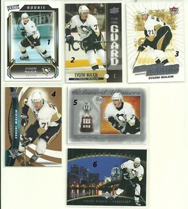 2009 09-10 UD UPPER-DECK TRILOGY BASE PENGUINS EVGENI MALKIN #71
